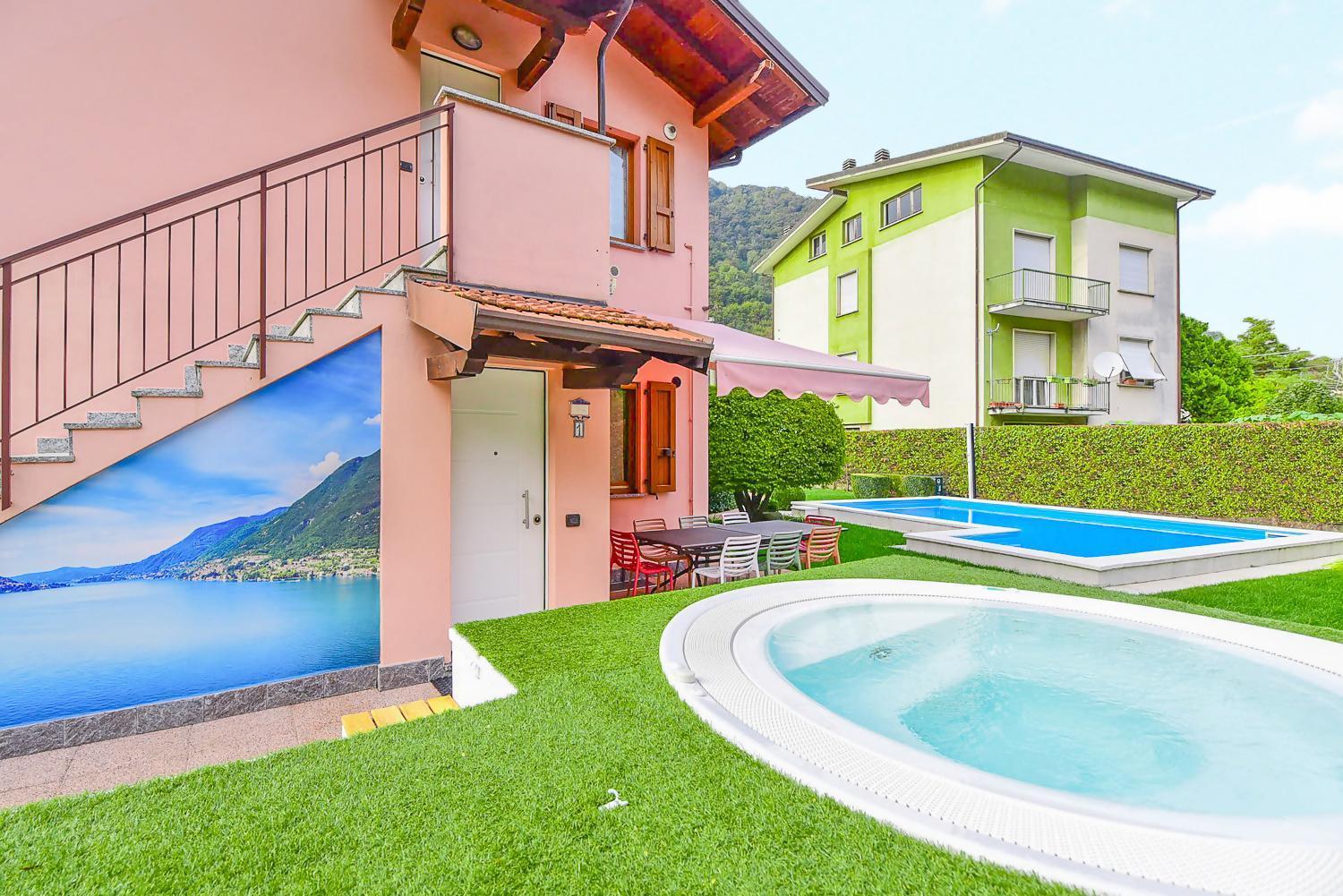 Jane E Jolie Holiday Home Private Swimming Pool Valbrona المظهر الخارجي الصورة