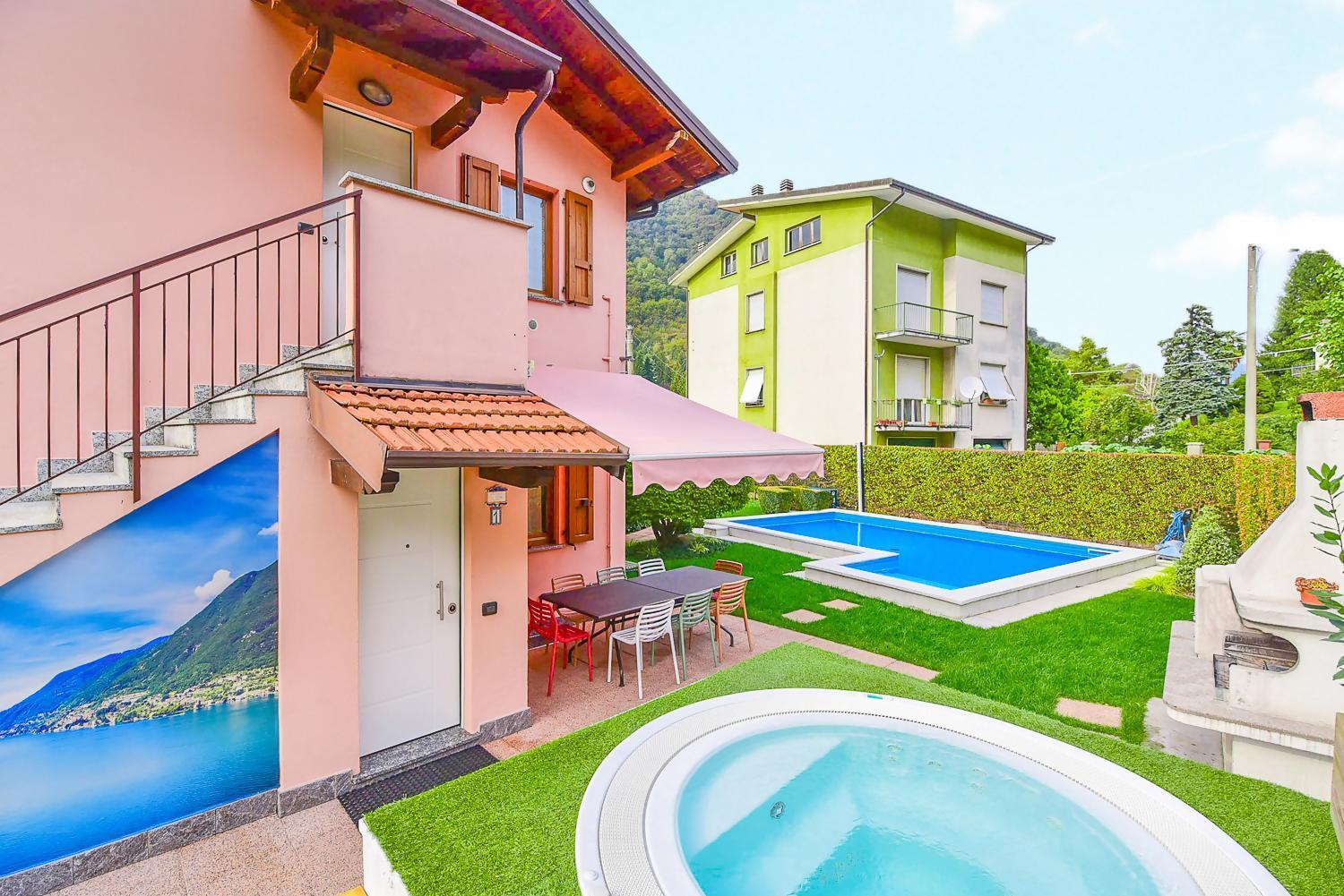 Jane E Jolie Holiday Home Private Swimming Pool Valbrona المظهر الخارجي الصورة