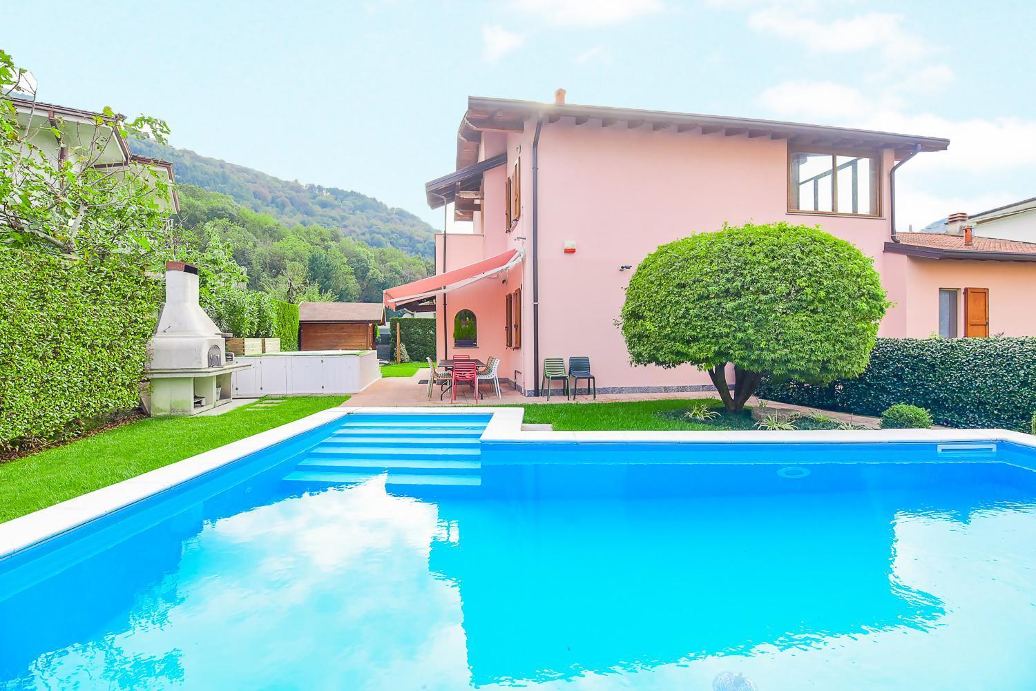 Jane E Jolie Holiday Home Private Swimming Pool Valbrona المظهر الخارجي الصورة